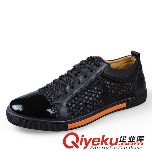 休閑透氣網(wǎng)布鞋 新款夏季鏤空洞洞鞋 韓版時尚網(wǎng)布透氣涼皮鞋 日常休閑潮流板鞋子原始圖片2