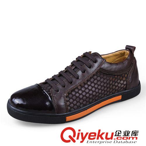 休閑透氣網(wǎng)布鞋 新款夏季鏤空洞洞鞋 韓版時尚網(wǎng)布透氣涼皮鞋 日常休閑潮流板鞋子原始圖片3