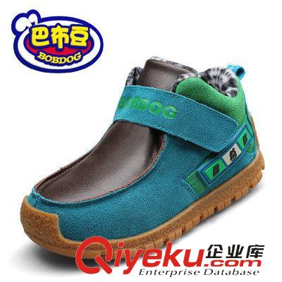 款式分類 新品sf巴布豆童鞋反絨zp大童棉鞋新款男童二棉鞋戶外運動鞋潮原始圖片3