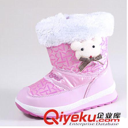 款式分類 zp永高人女兒童棉鞋冬季加毛時(shí)尚雪地童靴26#-30# 2218原始圖片3