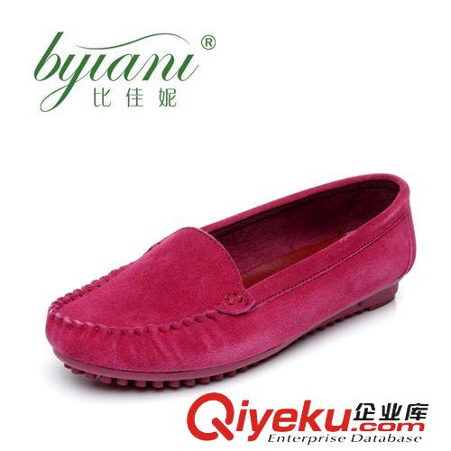 夏季新款zp女鞋 索牛新品 2015春款豆豆鞋女休閑鞋zp單鞋圓頭女鞋低跟媽媽鞋原始圖片2