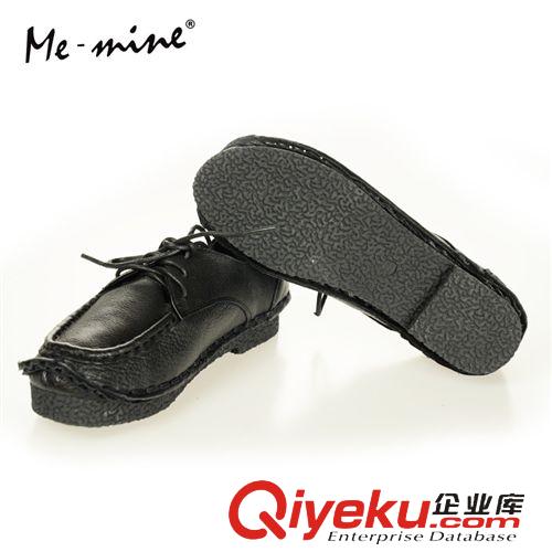 按【價格】分 2015千色圖新品小牛皮牛筋底平底翻遍系帶鞋休閑運動鞋蝸牛鞋批發