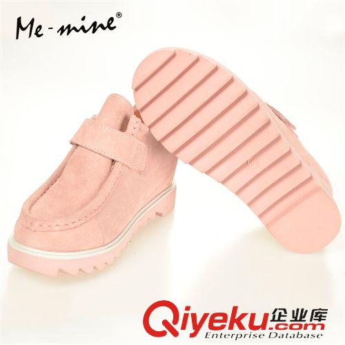 按【價格】分 新款韓版學院風深口魔術貼磨砂坡跟單鞋休閑女鞋旅游鞋春一件代發