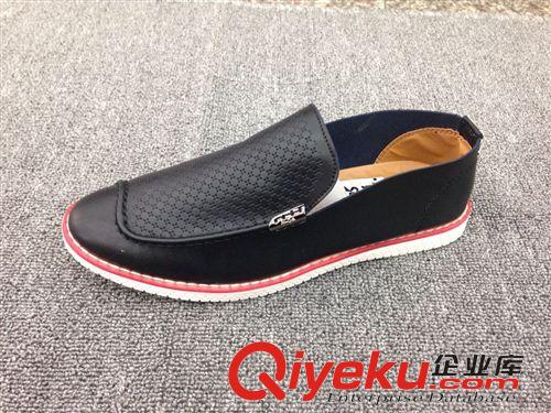5月24日【店長推薦】 5/19 夏季輕便PU套腳潮鞋男式休閑單鞋晉江曉豐庫存鞋批發(fā)A01原始圖片3