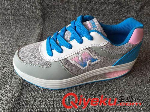 15年4月女鞋 4/7 2015新款 聚潮流女式搖搖鞋多功能健身鞋晉江庫存鞋批發B042