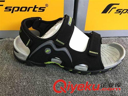 2015年外貿(mào)鞋區(qū) 5/12外貿(mào)原單青年男式時(shí)尚涼鞋沙灘鞋晉江曉豐庫存鞋批發(fā)B068原始圖片3