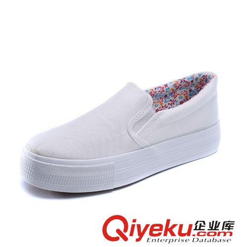 5.9新品 廠家供應批發 百搭時尚女士帆布鞋 學生鞋 韓版套腳女鞋 H802原始圖片3