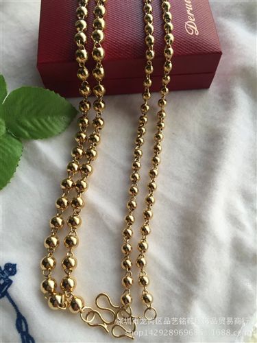 歐幣飾品 批發歐幣項鏈 吊墜項鏈 寶石花項鏈鍍金項鏈廠家直銷免費代理代發