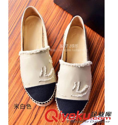 【2015年新品】 2015歐洲站新款潮底漁夫鞋平底休閑懶人鞋真皮單鞋農(nóng)夫樂(lè)福鞋原始圖片3