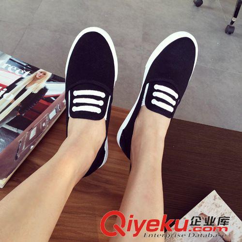 女鞋 7003 實(shí)拍春夏休閑帆布鞋女韓版板鞋單鞋平底學(xué)生板鞋球鞋運(yùn)動(dòng)鞋原始圖片2