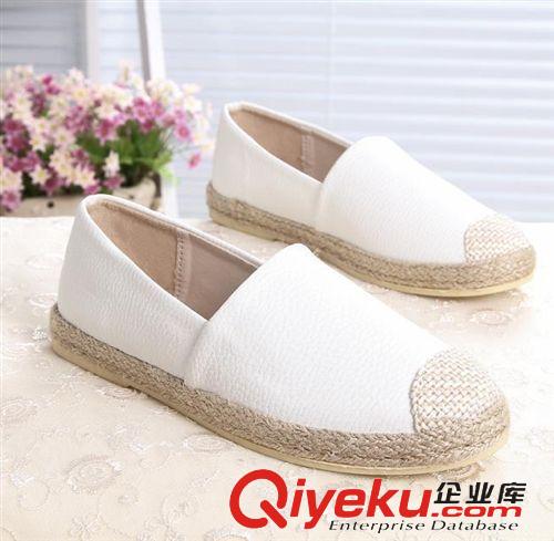 帆布鞋 新款碎花厚底帆布鞋韓版潮板鞋松糕底懶人鞋一腳蹬套腳女鞋子原始圖片3