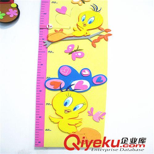 EVA相關產品 95*20可愛兒童臥室溫馨裝飾身高尺創意DIY禮品墻貼墻紙測試身高尺原始圖片2