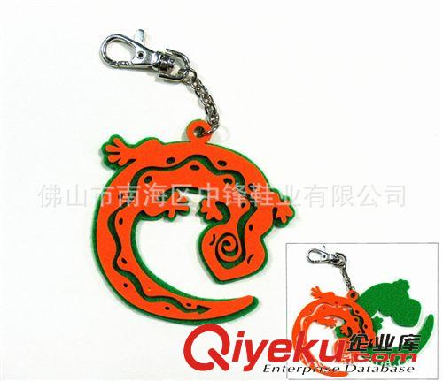 EVA相關(guān)產(chǎn)品 {zx1}爆款！日本卡通蝴蝶形EVA鑰匙扣 環(huán)保gdPVC軟膠鑰匙扣掛件原始圖片3