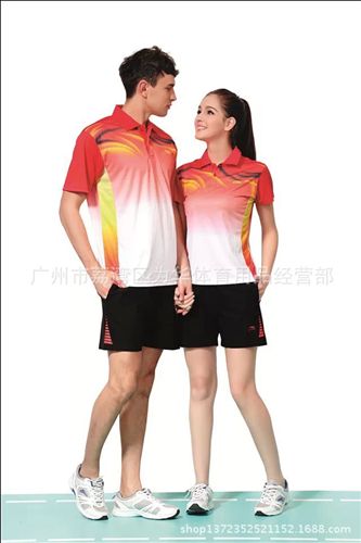李寧 運(yùn)動(dòng)服 2015{zx1}款 羽毛球運(yùn)動(dòng)服 情侶裝羽毛球服 比賽 訓(xùn)練服原始圖片2