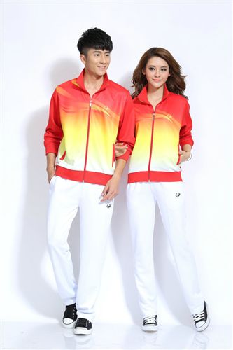 zp世冠 運(yùn)動(dòng)服 {zx1}款巧越羽毛球 網(wǎng)球服裝 運(yùn)動(dòng)服情侶 套裝立領(lǐng)長(zhǎng)袖原始圖片2