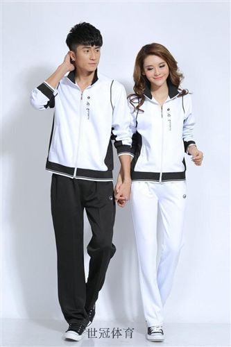 zp世冠 運動服 2014新款巧越春秋羽毛球網(wǎng)球運動套裝休閑服 情侶款原始圖片3