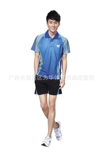 正品巧越 運(yùn)動(dòng)服飾 2015新款巧越羽毛球速干t恤 男女款 運(yùn)動(dòng)套裝