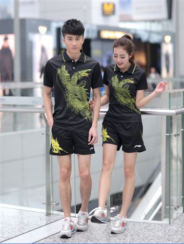 zp巧越 運動服飾 2015 {zx1}款李寧 乒乓球 情侶款運動套裝
