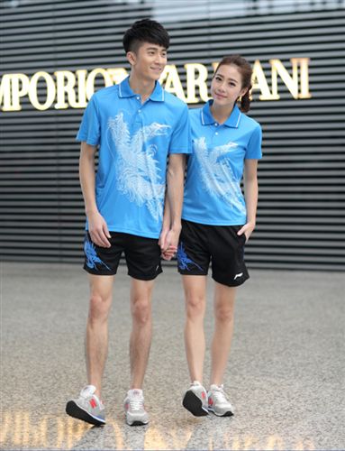 zp巧越 運動服飾 2015 {zx1}款李寧 乒乓球 情侶款運動套裝