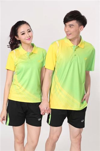 zp巧越 運動服飾 2015{zx1}看巧越羽毛球 速干t恤 情侶款運動套裝