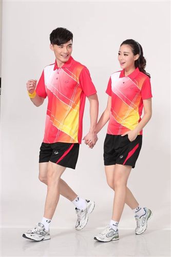 zp巧越 運動服飾 2015{zx1}看巧越 羽毛球速干t恤 情侶運動套裝