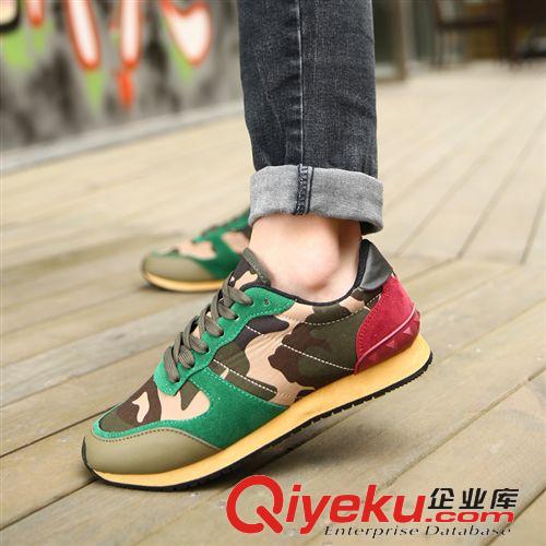 男鞋二區(qū) H潮流系帶鞋 休閑運(yùn)動(dòng)阿甘鞋 日常迷彩運(yùn)動(dòng)男鞋 百搭耐磨拼接男鞋原始圖片2