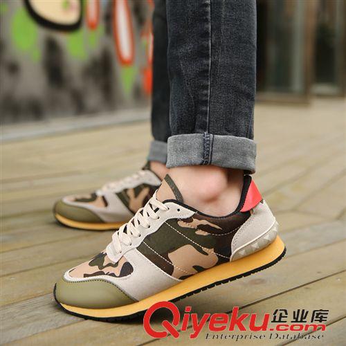 男鞋二區(qū) H潮流系帶鞋 休閑運(yùn)動(dòng)阿甘鞋 日常迷彩運(yùn)動(dòng)男鞋 百搭耐磨拼接男鞋原始圖片3