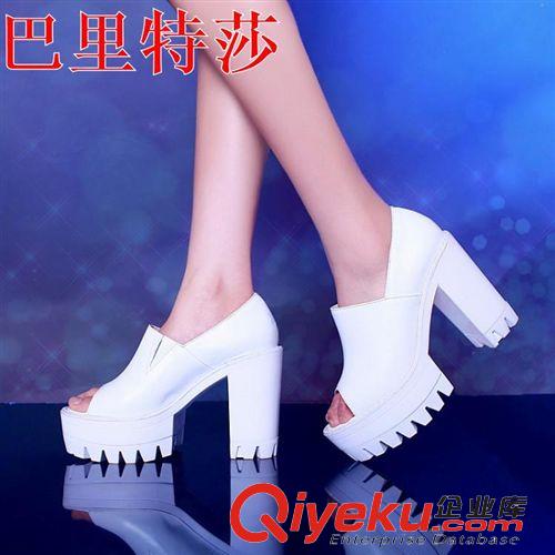 zp涼鞋 {zx1}款休閑應(yīng)季女涼鞋軟面高跟低幫牛皮女涼鞋高大上次女涼鞋
