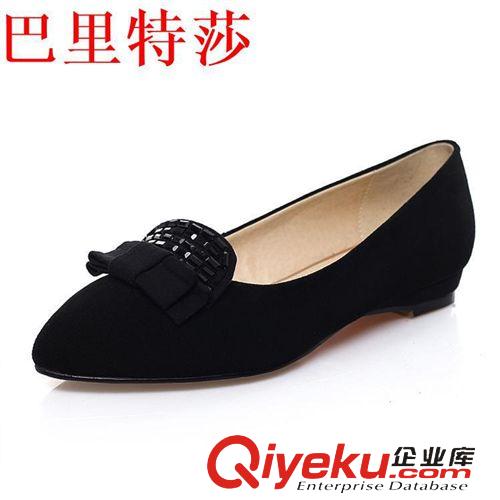 zp單鞋 中跟羊皮單鞋女鞋zp女簡約性感鞋蝴蝶結單鞋英倫上班工作ol女鞋