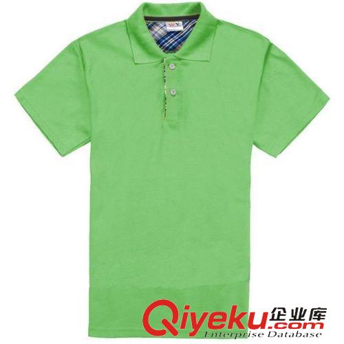 廣告衫系列 diy翻領(lǐng)男款男式t恤 男士t恤短袖 空白t恤男文化衫廣告衫定制批發(fā)原始圖片3