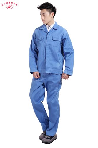 制服類系列 批發工作服勞保服工程服長袖滌棉紗卡工裝 秋冬裝熱批 廠家直銷原始圖片2