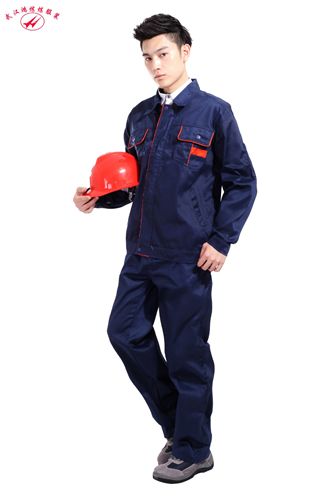 制服類系列 批發工作服勞保服工程服長袖滌棉紗卡工裝 秋冬裝熱批 廠家直銷原始圖片2