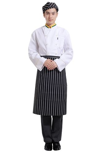 秋冬制服系列 酒店飯店廚房餐飲長袖廚師服 武漢廠家長期供應 大量現貨支持訂購