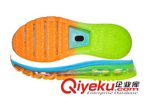 氣墊鞋底 2015新款男段氣墊AIR MAX鞋底，高彈性防滑橡膠鞋底原始圖片3