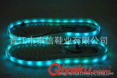 LED鞋底 2015秋冬新款發光LED休閑運動鞋底，晉江泰信鞋材專業廠家生產