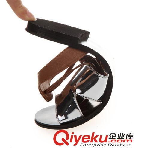 四月第四波新品 2015夏季新款森女鞋韓版平跟平底腳環(huán)綁帶魚(yú)嘴涼鞋涼鞋潮批發(fā)原始圖片3