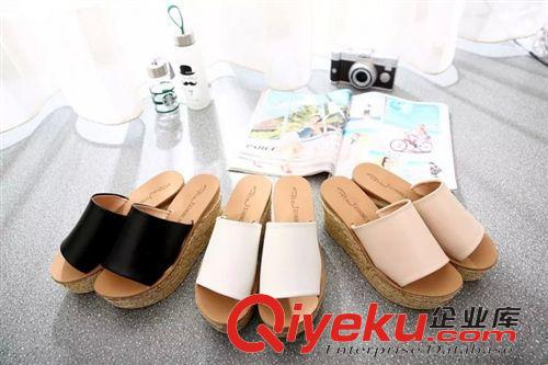 拖鞋 2015新款高根涼鞋英倫風格女鞋韓版品質涼鞋一件代發女鞋批發