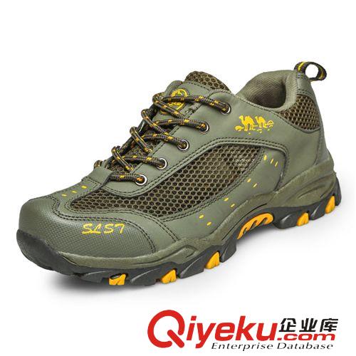 戶外登山鞋 伙拼2015夏季網(wǎng)布運(yùn)動(dòng)戶外溯溪鞋男 休閑徒步登山透氣鞋男