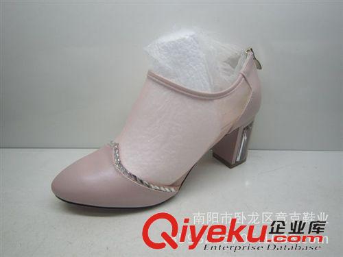 時尚女靴子 2015年春季千秋紅新款單鞋甜美網(wǎng)格紗網(wǎng)短靴單靴女靴zp批發(fā)073原始圖片2