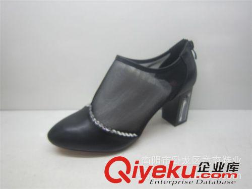 時尚女靴子 2015年春季千秋紅新款單鞋甜美網(wǎng)格紗網(wǎng)短靴單靴女靴zp批發(fā)073原始圖片3