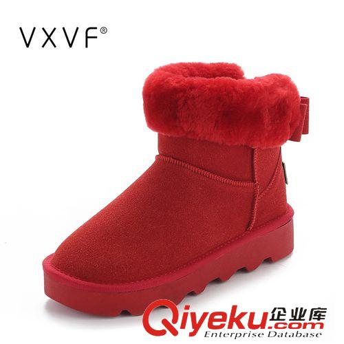 VXVF薇熙薇梵 薇熙薇梵新款休闲保暖加厚雪地靴 百搭女靴子 4933