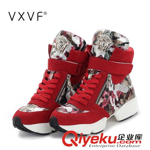 VXVF薇熙薇梵 薇熙薇梵新款时尚涂鸦女鞋 魔术贴休闲鞋 4921