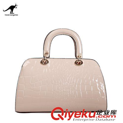 豪威袋鼠 豪威袋鼠新歐美時尚款手提女包 鱷魚紋女包 7682原始圖片2