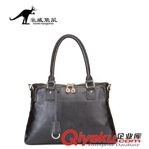 豪威袋鼠 豪威袋鼠新款歐美時(shí)尚手提女包 條紋包 休閑包  7698