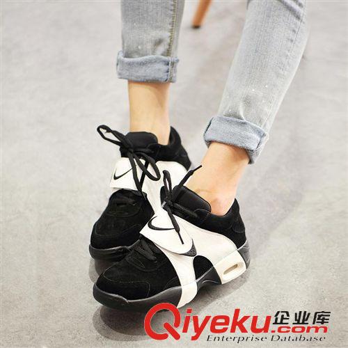 2014秋冬{zx1}款 2014秋季新品韓版內增高坡跟運動休閑女高幫鞋子潮一件代發