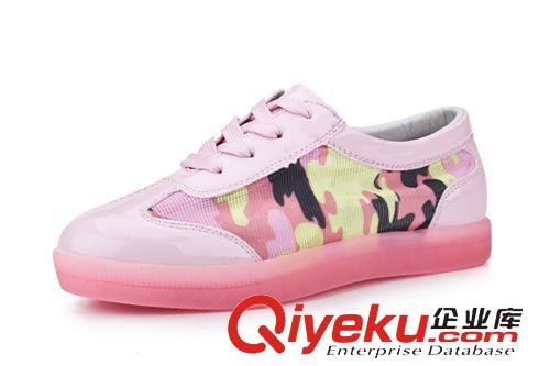 5月新款 混批2014夏季新款迷彩透氣網紗低幫休閑鞋單鞋發光鞋 一件代發原始圖片2