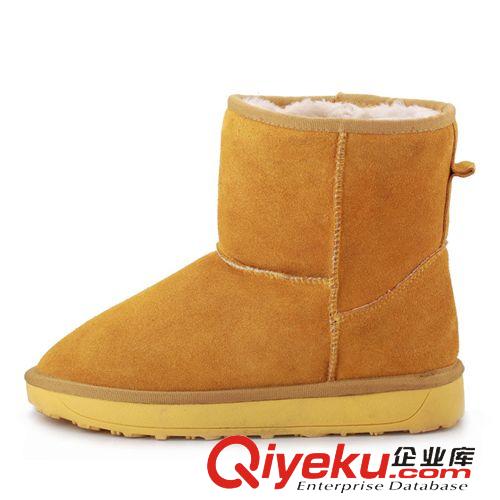 雪地靴 新款zp雪地靴短筒時(shí)尚保暖拼色雪地靴女批發(fā)原始圖片2