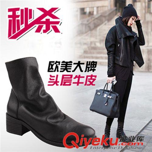 女鞋 網(wǎng)紅老佛爺推薦 Ann #demeulemeester 尖頭半拖后綁帶真皮涼鞋拖