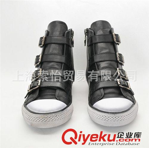 *SH專區 批發歐洲站經典平底休閑鞋情侶款真皮女鞋高幫運動舒適鞋子基本款原始圖片2
