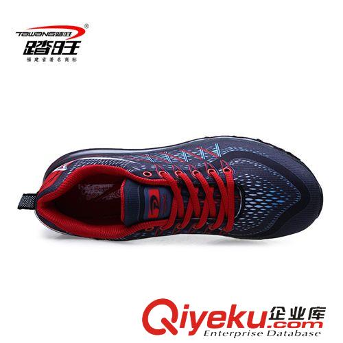 網(wǎng)跑鞋系列 2015新款運動鞋 春夏季全掌氣墊運動鞋男 防滑減震跑步鞋廠家批發(fā)原始圖片2